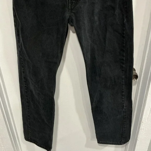 Levi's 505 Men's Regular Fit Jean, 36wx34L - Black, Classic - Picture 6 of 15